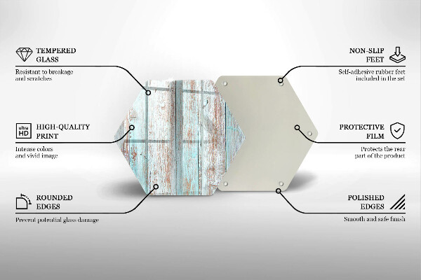 Cache plaque de cuisson Planches anciennes vintage