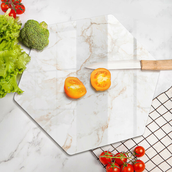 Protection plaque induction Pierre de marbre décorative