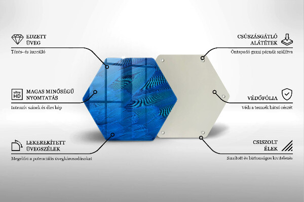 Cache plaque de cuisson Plumes d'oiseaux