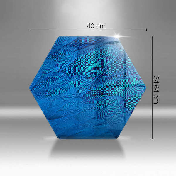 Cache plaque de cuisson Plumes d'oiseaux