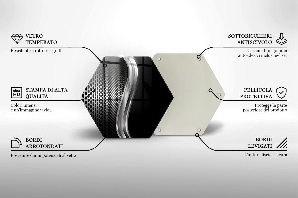 Protection plaque induction Structure métallique