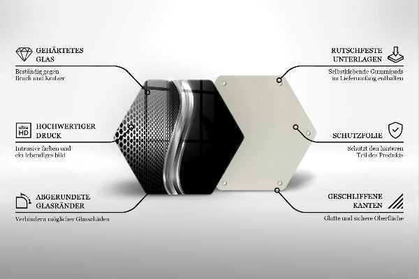 Protection plaque induction Structure métallique
