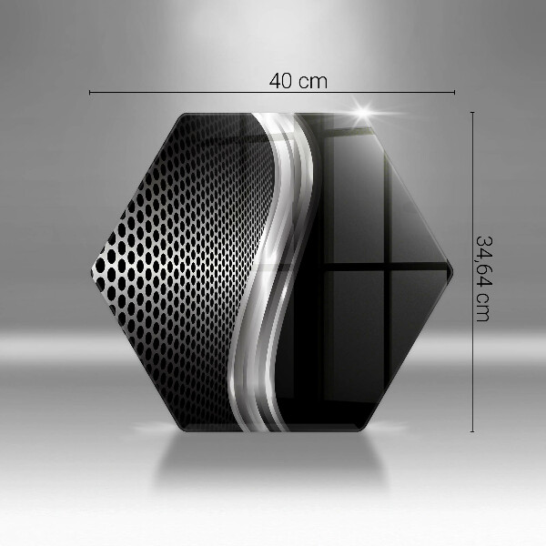 Protection plaque induction Structure métallique