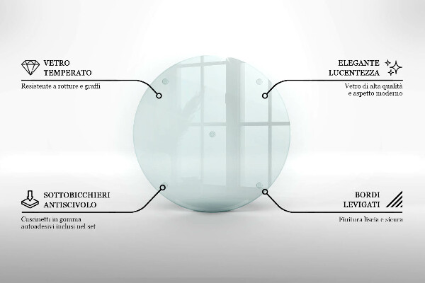 Protection plaque induction transparente 40 cm