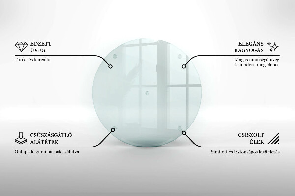 Protection plaque induction transparente 40 cm