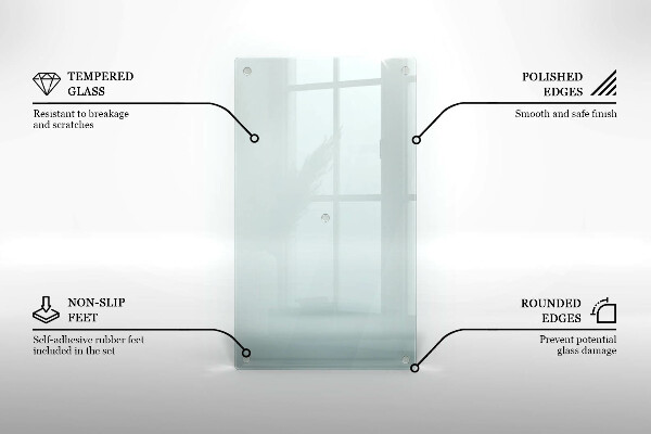 Protège plaque de cuisson transparent 52x30 cm
