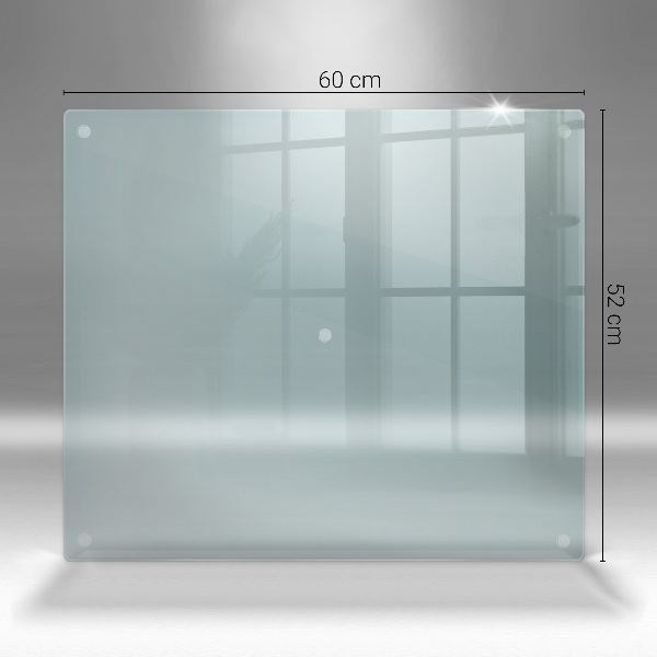 Cache plaque de cuisson transparent 60x52 cm