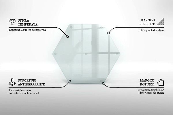 Protège plaque de cuisson transparent 40 cm