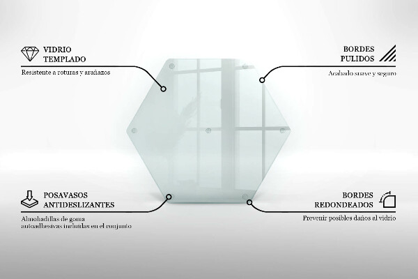 Protège plaque de cuisson transparent 40 cm