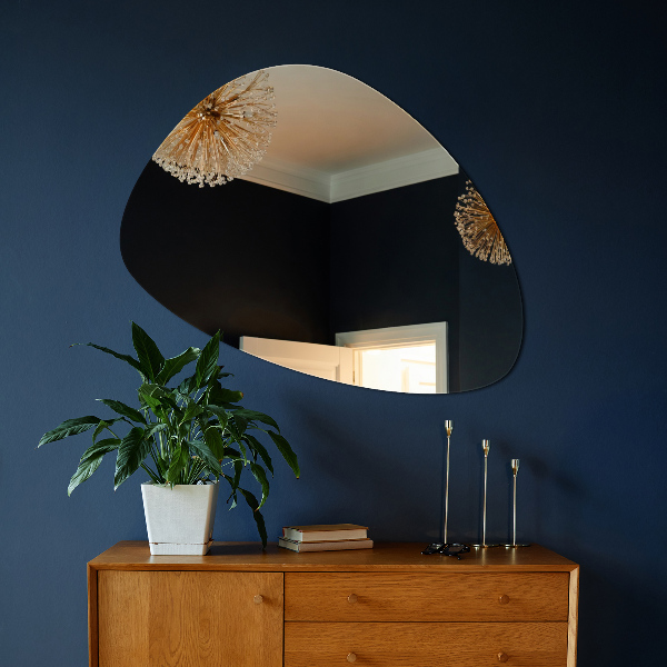 Miroir ovoïde 50x70 cm