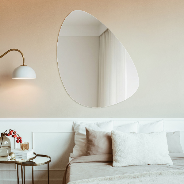 Miroir mural ovoïde 64x90 cm