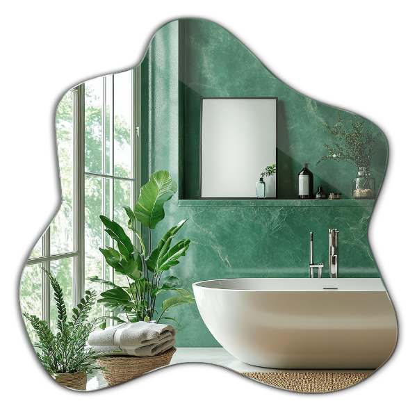 Miroir tache asymétrique 58x58 cm