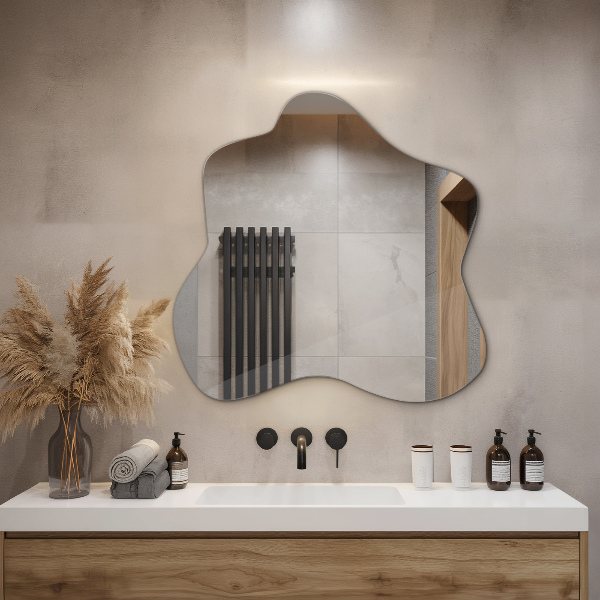 Miroir tache asymétrique 58x58 cm