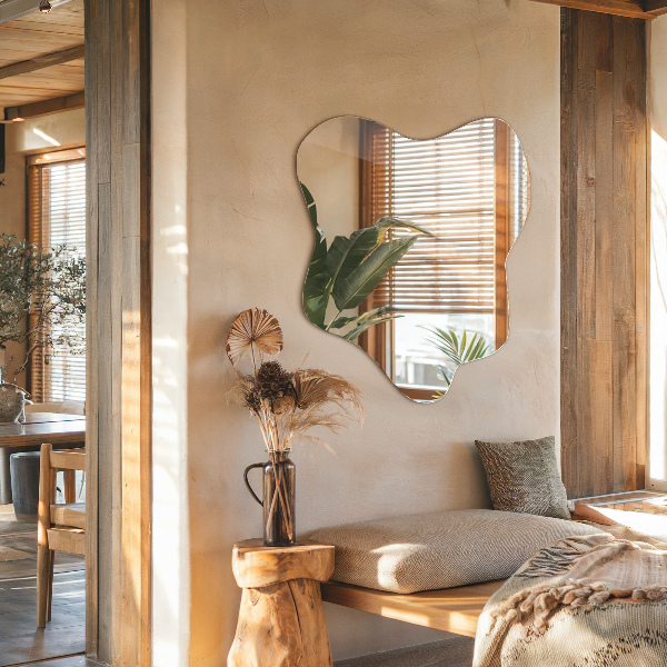 Miroir tache asymétrique 68x67 cm