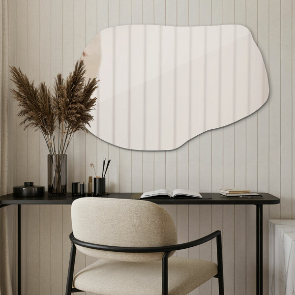 Miroir organique sans cadre 80x52 cm