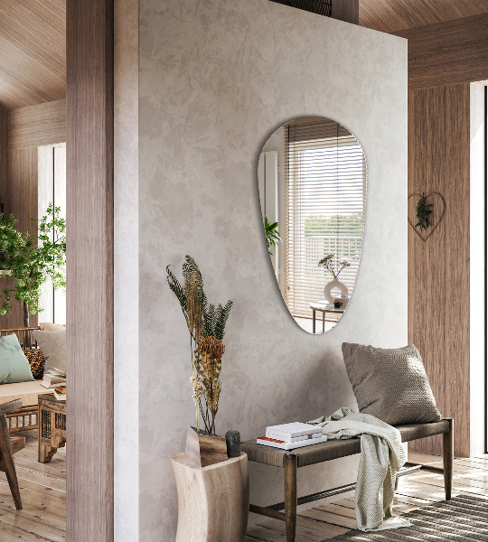 Miroir goutte sans bord 40x80 cm