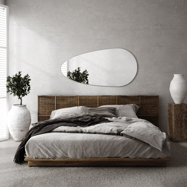 Miroir larme sans bord 50x100 cm