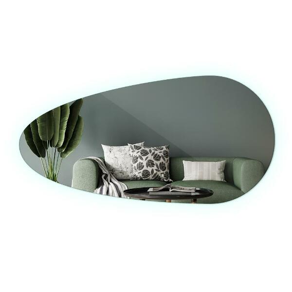 Miroir led en forme de goutte 40x80 cm