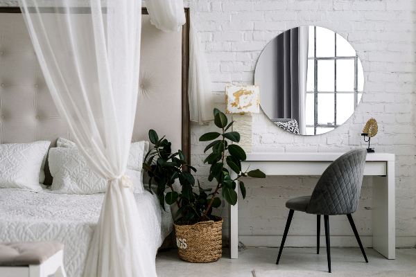 Miroir rond sans cadre fi 40 cm