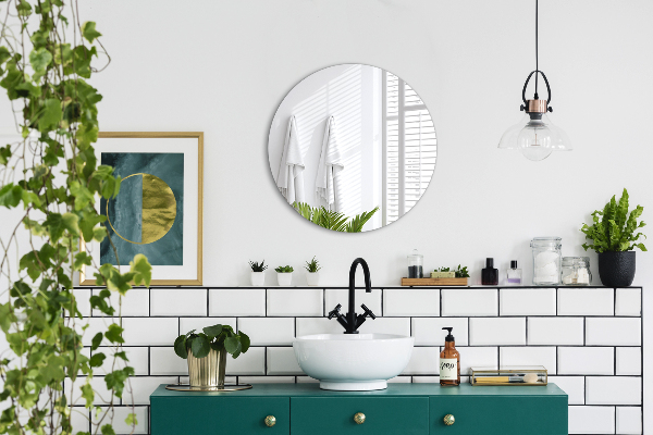 Miroir rond sans bord fi 70 cm