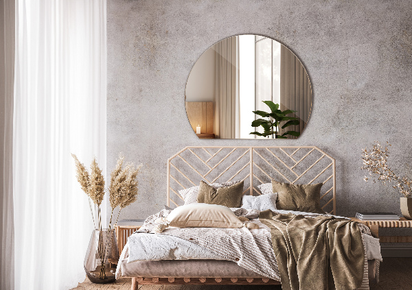 Miroir demi cercle 63x70 cm