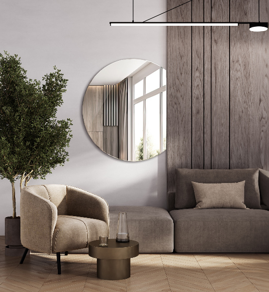 Miroir demi cercle 63x70 cm