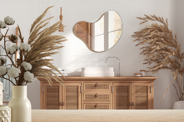 Miroir forme originale sans encadrement 68x67 cm