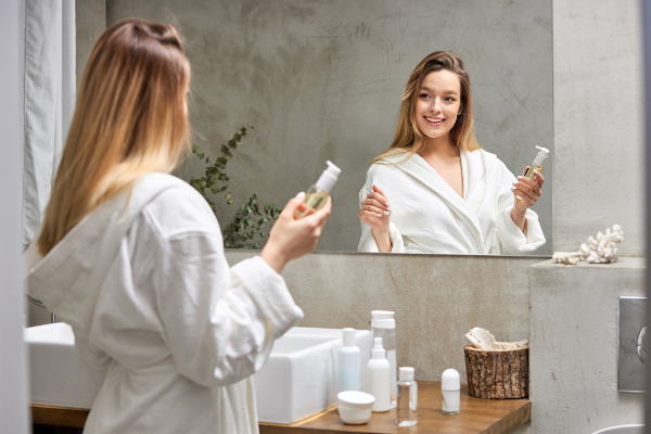 Miroir rectangulaire mural sans bord 60x40 cm