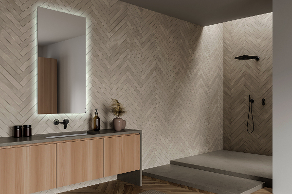 Miroir rectangulaire moderne led 60x40 cm