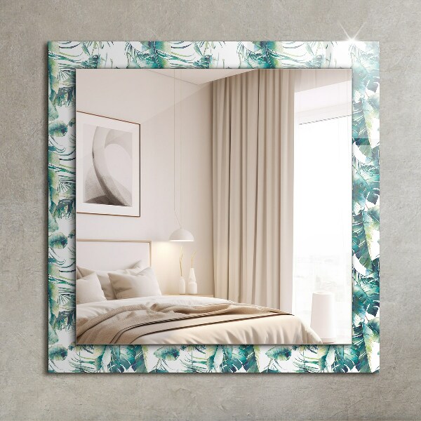 Feuilles tropicales vertes