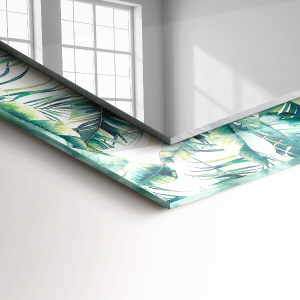 Feuilles tropicales vertes