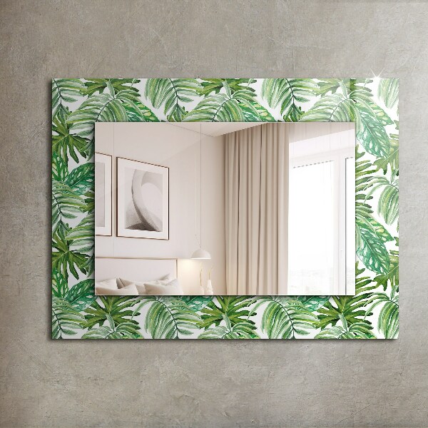 Feuilles tropicales vertes