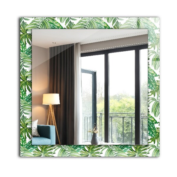 Feuilles tropicales vertes