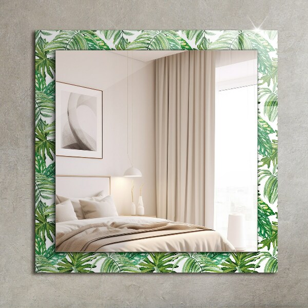 Feuilles tropicales vertes
