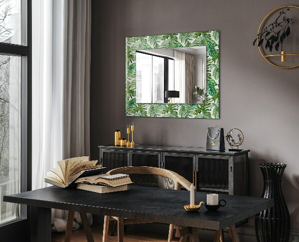 Feuilles tropicales vertes