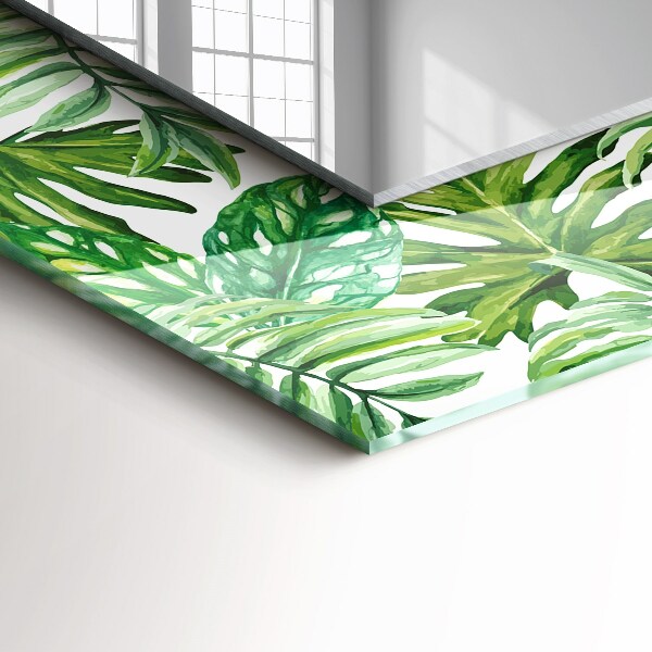 Feuilles tropicales vertes