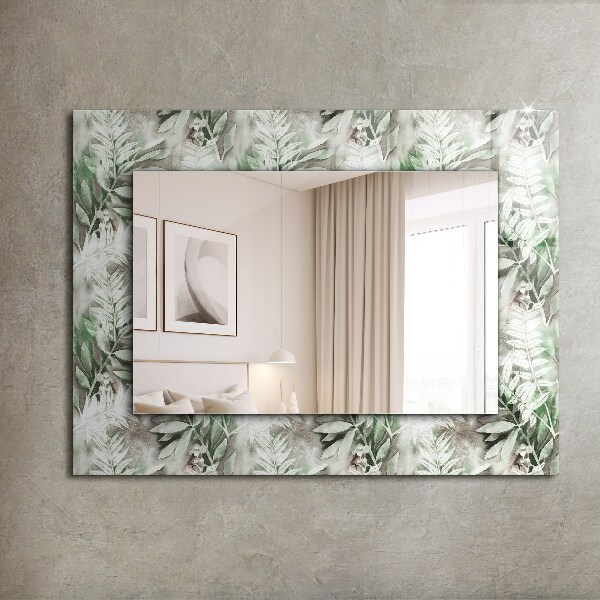 Dessin de feuilles vertes