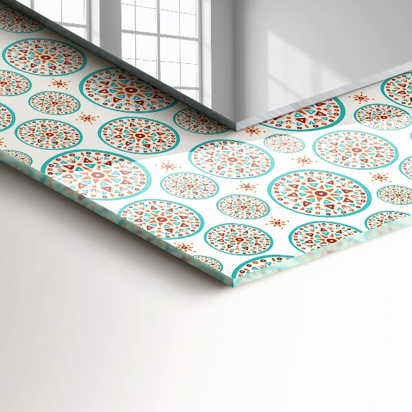 Motif coloré d'un cercle