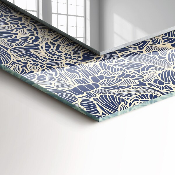 Motif floral sur tissu