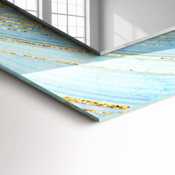 Vagues abstraites bleues