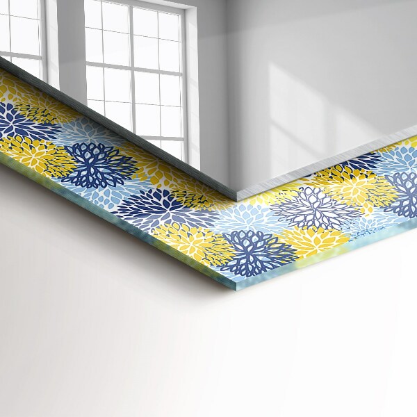 Motif floral coloré