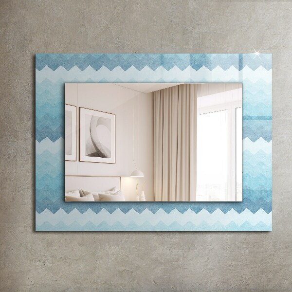 Motif dégradé en zigzag