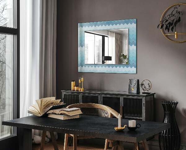 Motif dégradé en zigzag