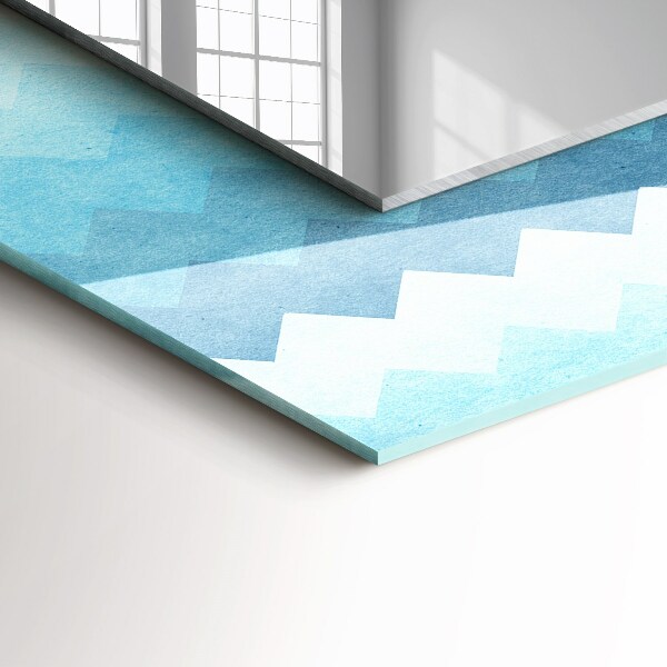 Motif dégradé en zigzag