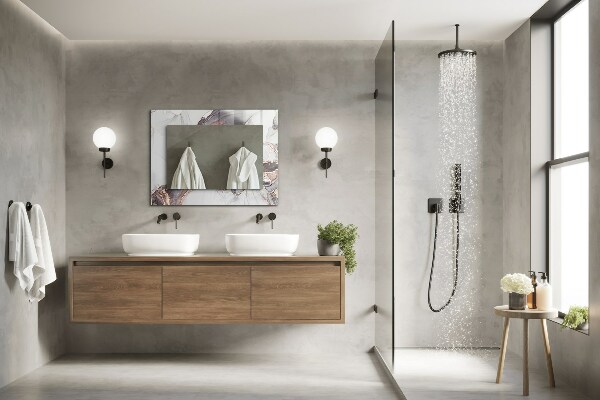 Art abstrait en marbre