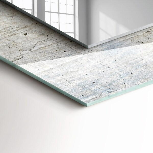 Mur en béton fissuré