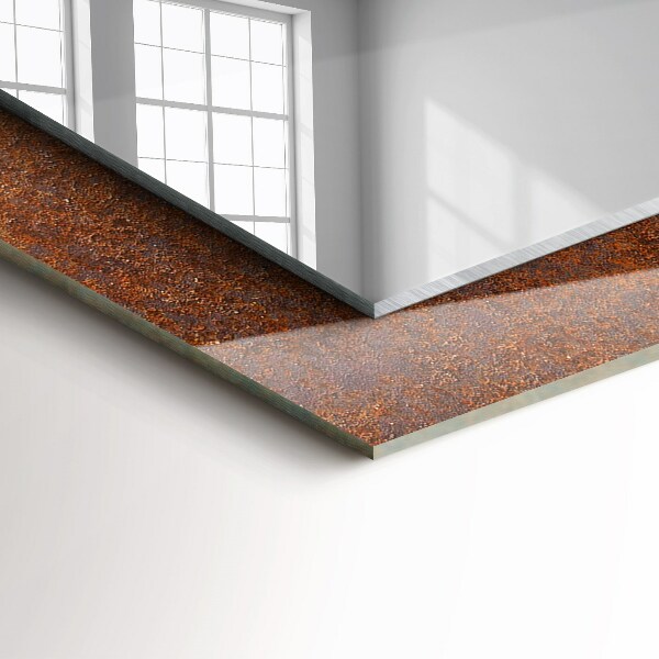 Surface métallique rouillée