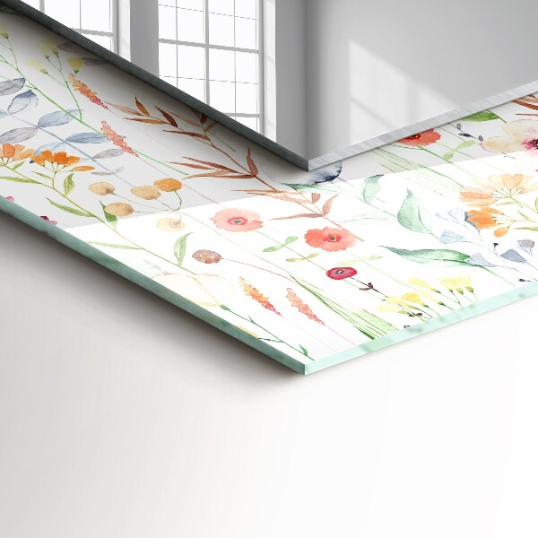 Fleurs aux motifs aquarellés