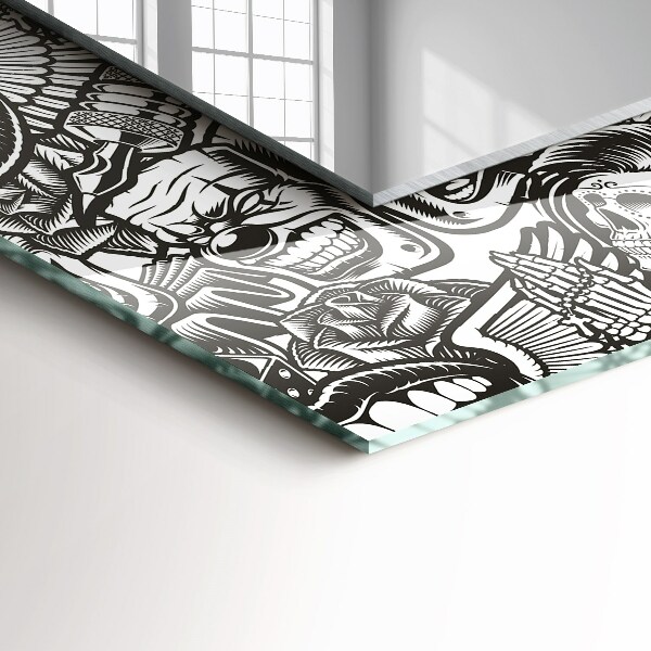 Motifs en noir et blanc