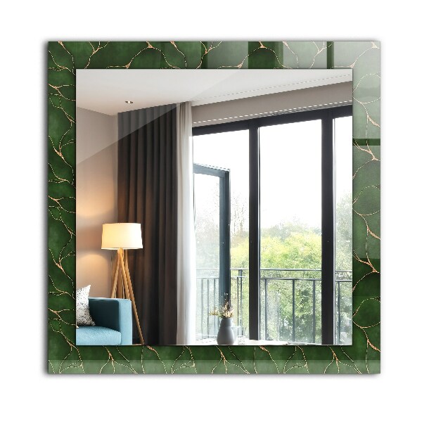 Motif de feuilles vertes